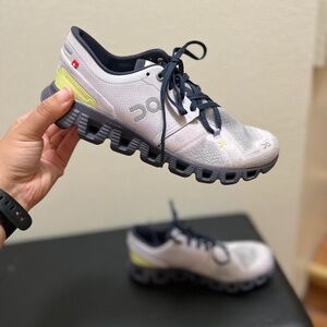 •ON RUNNING• Women's Cloud X 3 Shoes - Orchid / Iron Size 7